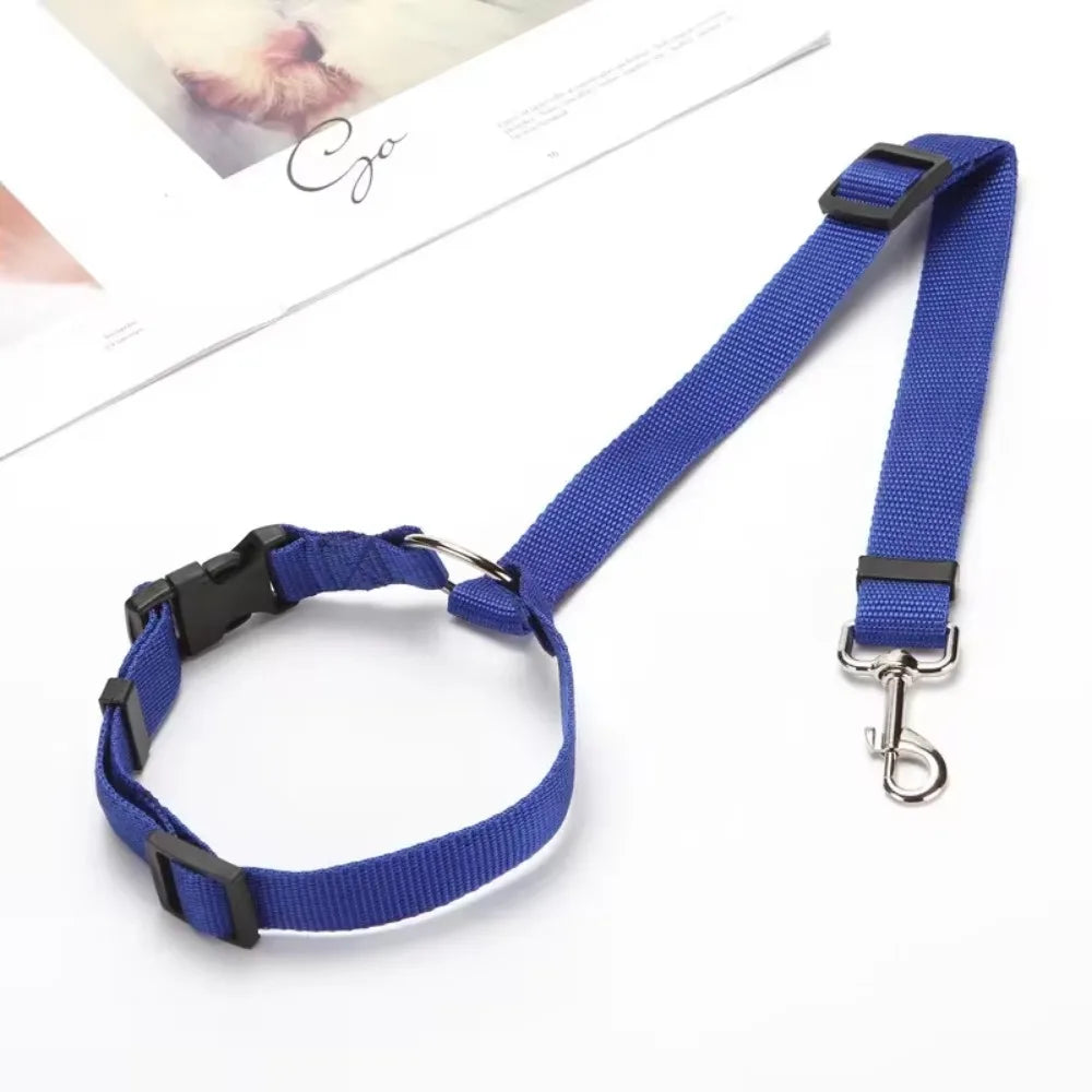 Dog Seat Belt Headrest Mount - FreeSnout™