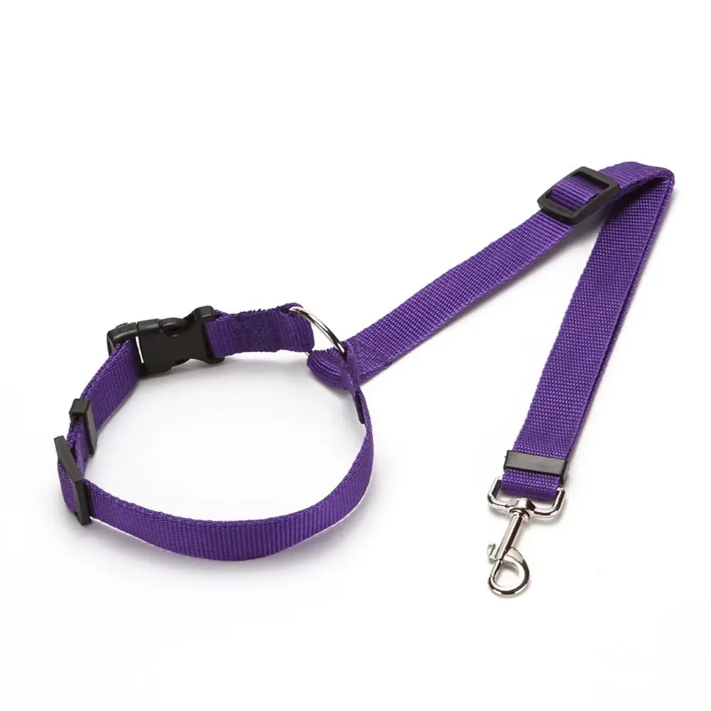 Dog Seat Belt Headrest Mount - FreeSnout™