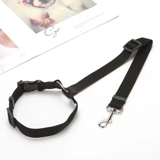 Dog Seat Belt Headrest Mount - FreeSnout™